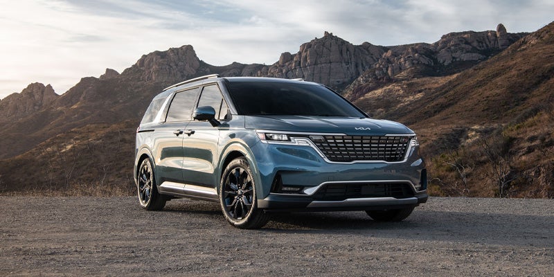 2024 Kia Carnival on dirt