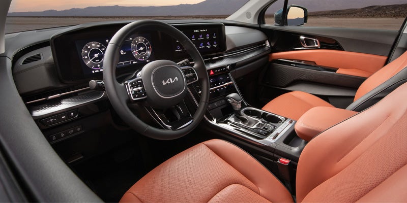 2024 Kia Carnival driver's interior