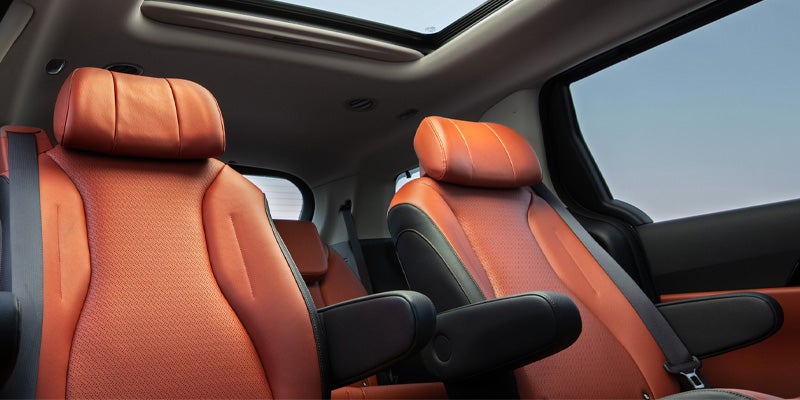 2024 Kia Carnival rear interior
