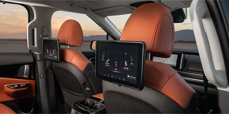 2024 Kia Carnival from backseat
