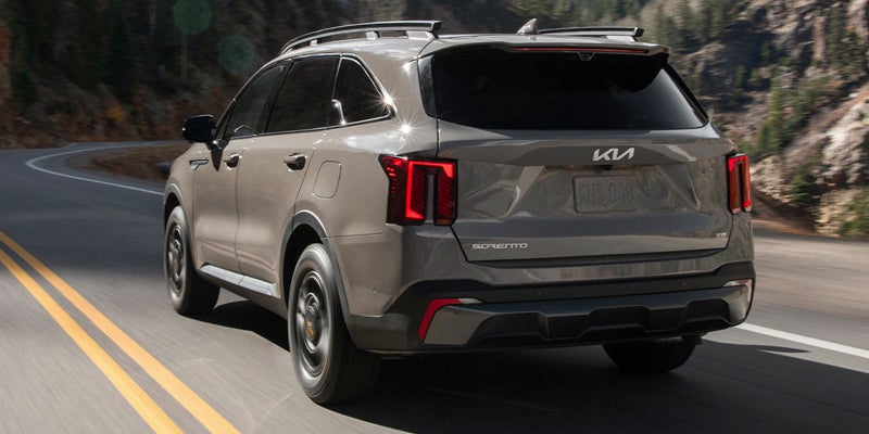 2024 Kia Sorento Driving On The Road