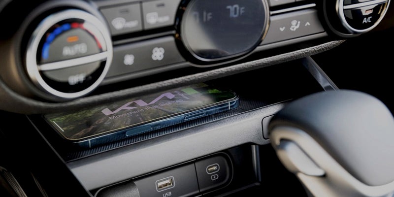 2024 Kia Soul wireless phone charger