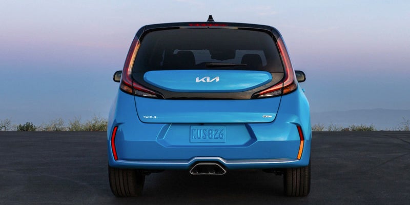 2024 Kia Soul from the rear