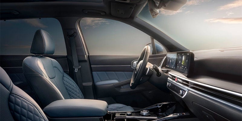 2025 Kia Sorento Hybrid front interior