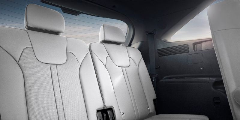 2025 Kia Sorento rear interior