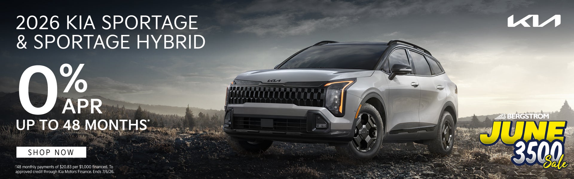 2026 Kia Sportage & Sportage Hybrid