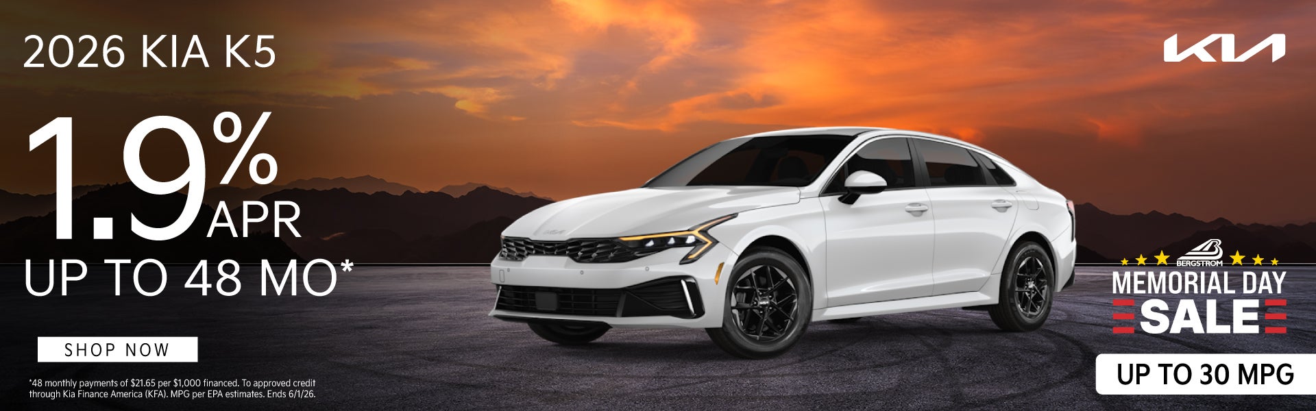 2026 Kia K5