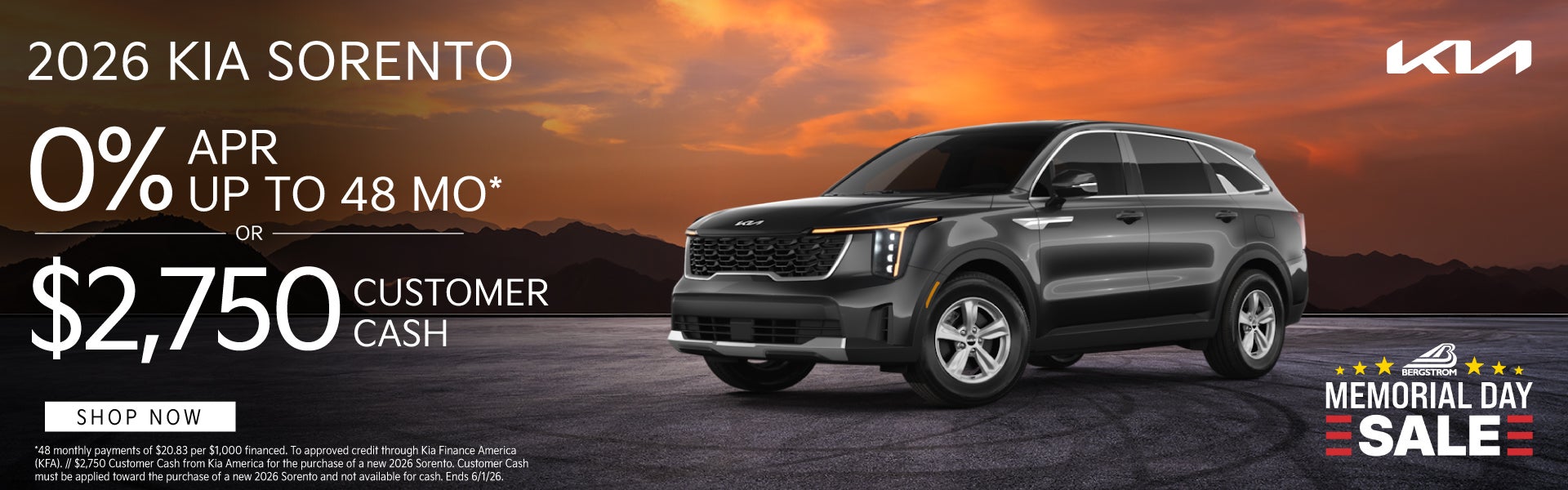 2026 Kia Sorento